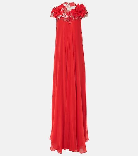 Besticktes Abendkleid Trapeze - Monique Lhuillier - Modalova