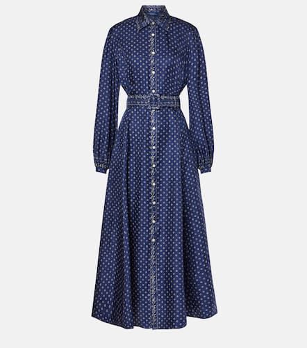 Paisley silk midi dress - Polo Ralph Lauren - Modalova