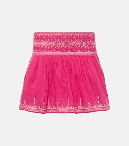 Picadilia smocked cotton miniskirt - Marant Etoile - Modalova