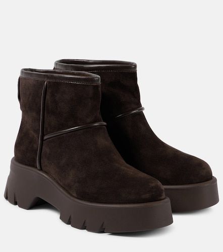 Stormy suede ankle boots - Gianvito Rossi - Modalova