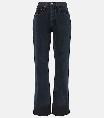 Re/Done High-rise straight jeans - Re/Done - Modalova