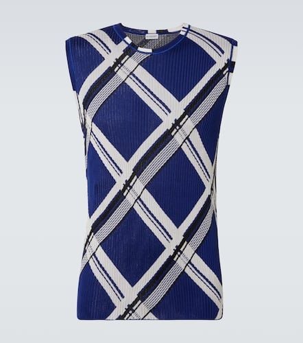 Burberry Checked silk vest - Burberry - Modalova