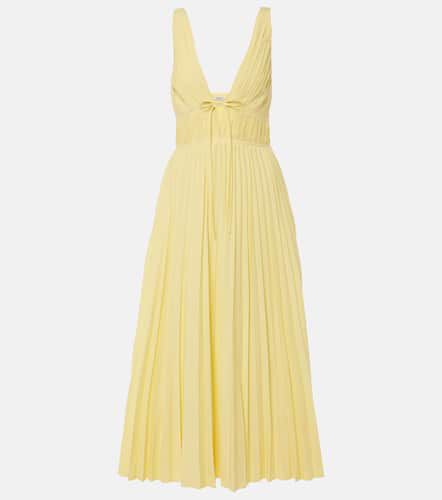 Stephanie plissÃ© cotton-blend maxi dress - Simkhai - Modalova