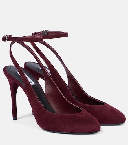 Alaïa Pumps slingback Decolette 90 in suede - Alaia - Modalova