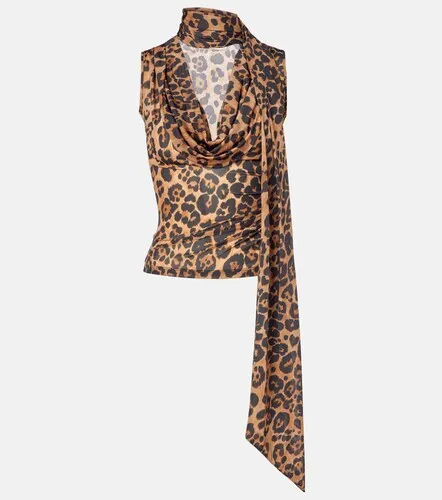 Blumarine Top de jersey estampado - Blumarine - Modalova