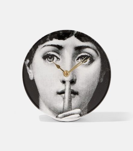Reloj de mesa Silenzio de cerámica - Fornasetti - Modalova