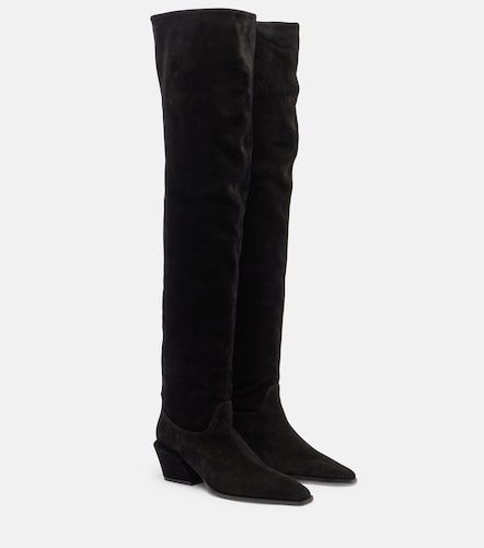 Botas mosqueteras Bettina de ante - Paris Texas - Modalova