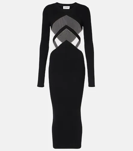 Vestido midi de jersey con paneles - Jean Paul Gaultier - Modalova
