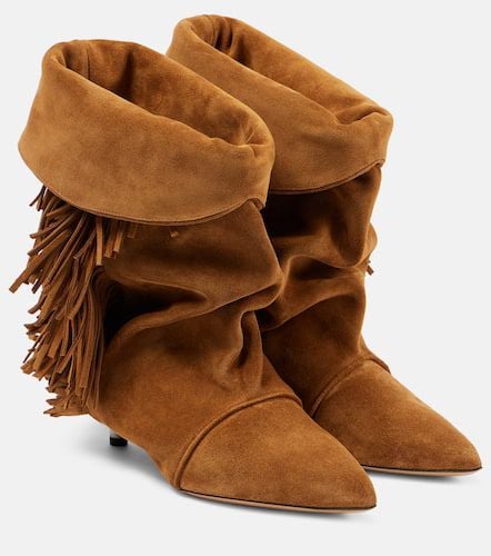 Ankle Boots Edrik aus Veloursleder - Isabel Marant - Modalova