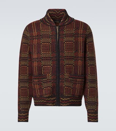 RRL Cárdigan de lana en jacquard - RRL - Modalova