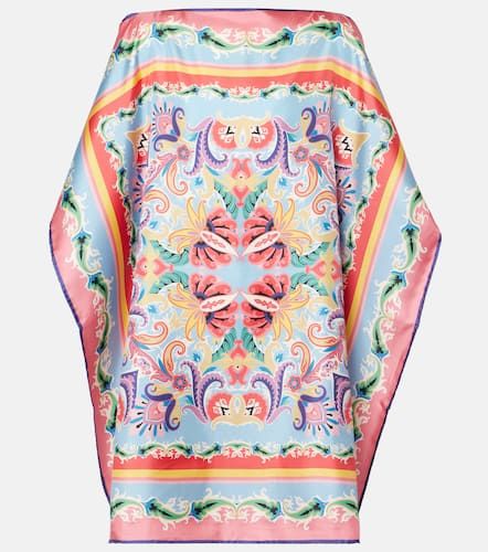 Etro Printed silk foulard top - Etro - Modalova