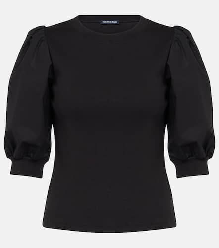 Coralee cotton-blend top - Veronica Beard - Modalova