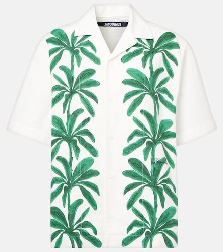 Camicia Jean in cotone con stampa - Jacquemus - Modalova