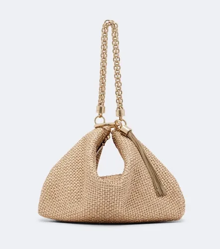 Bolso al hombro Callie Medium de efecto rafia - Jimmy Choo - Modalova