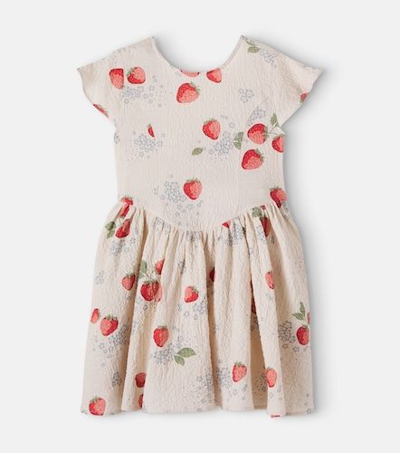 Konges Sløjd Vestido Ava de algodón estampado con lazo - Konges Slojd - Modalova