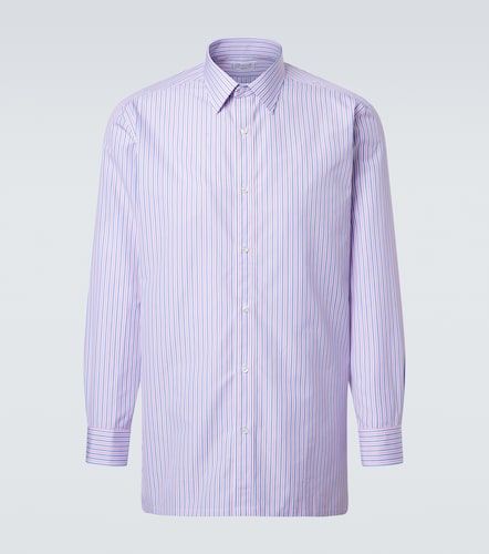 Camicia in popeline di cotone a righe - Charvet - Modalova