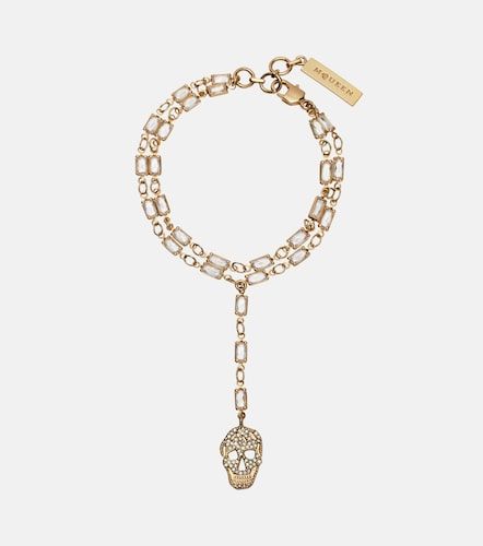 McQueen Pulsera Skull con cristales - McQueen - Modalova