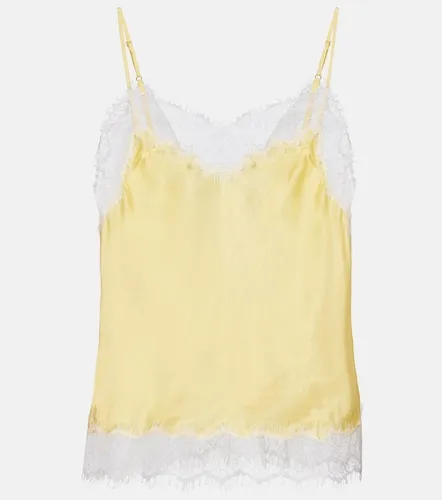 Zely lace-trimmed satin camisole - Poupette St Barth - Modalova