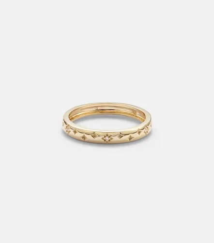 Northern Star 14kt ring with diamonds - Stone and Strand - Modalova
