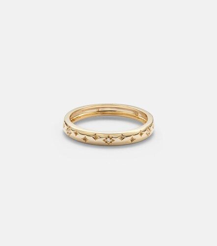 Northern Star 14kt ring with diamonds - Stone and Strand - Modalova