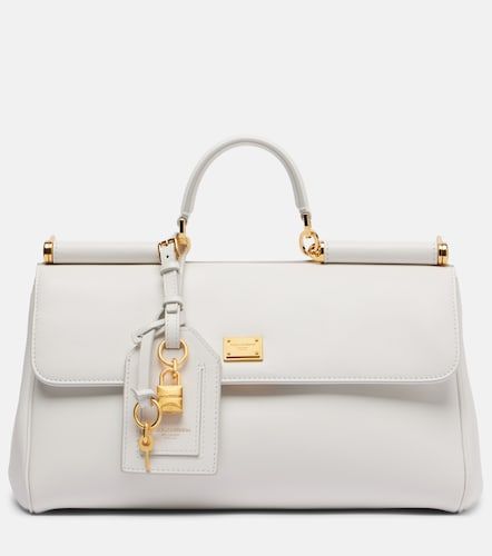Sicily Medium leather top-handle bag - Dolce&Gabbana - Modalova