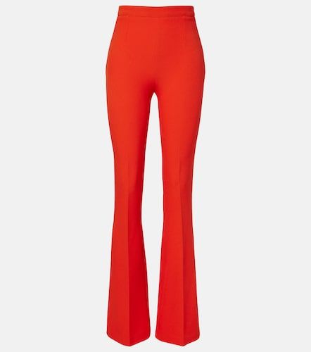Pantalones flared Alexa de crepé - Safiyaa - Modalova
