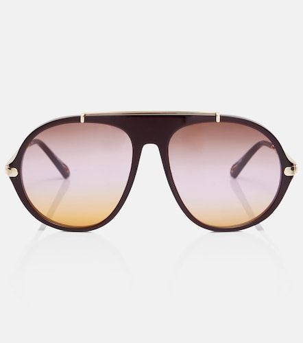 Chloe Aly aviator sunglasses - Chloe - Modalova