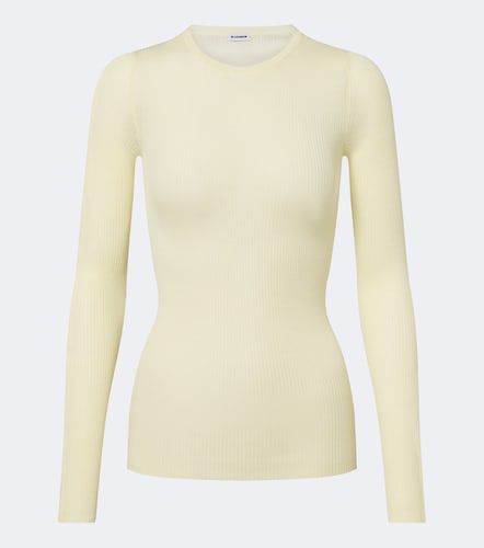 Gerippter Pullover aus Wolle - Jil Sander - Modalova