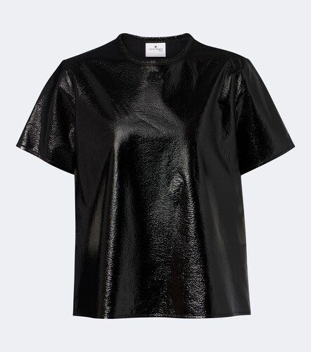 Courrèges Top con logo - Courreges - Modalova