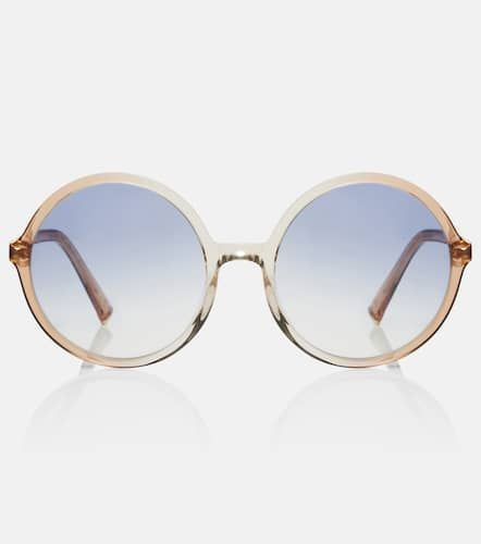 Miu Miu Logo round sunglasses - Miu Miu - Modalova