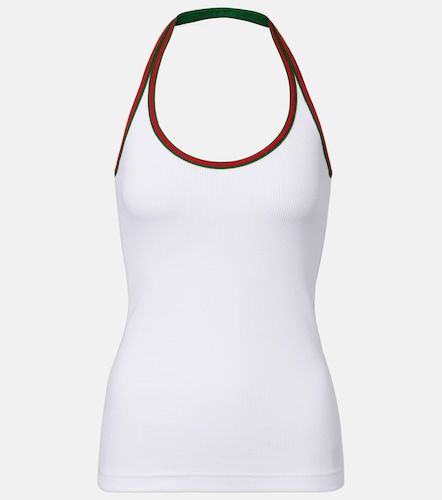 Gucci Top Web Stripe aus Jersey - Gucci - Modalova