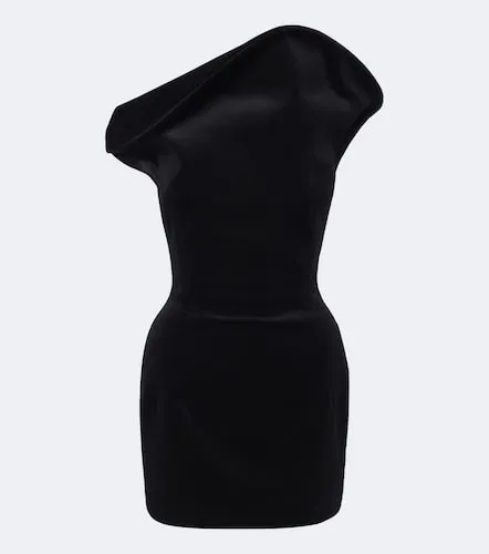 Vestido corto de terciopelo en mezcla de algodón - Magda Butrym - Modalova