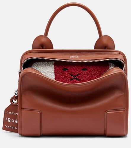 Amazona 180 Lion Medium leather tote bag - Loewe - Modalova