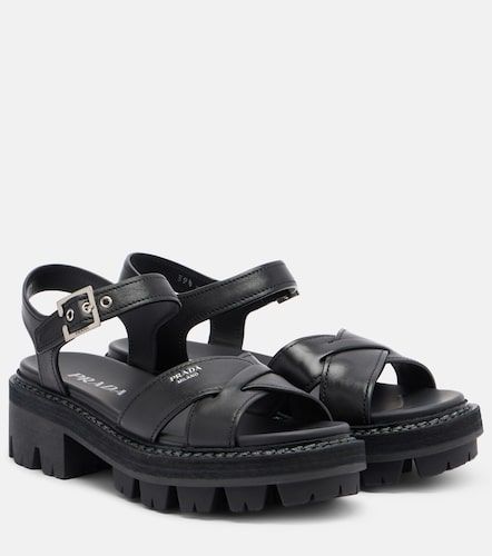 Prada Leather sandals - Prada - Modalova