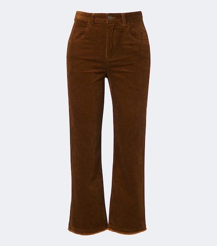 Pantalones Ruthie de pana de algodón y lino - Marant Etoile - Modalova