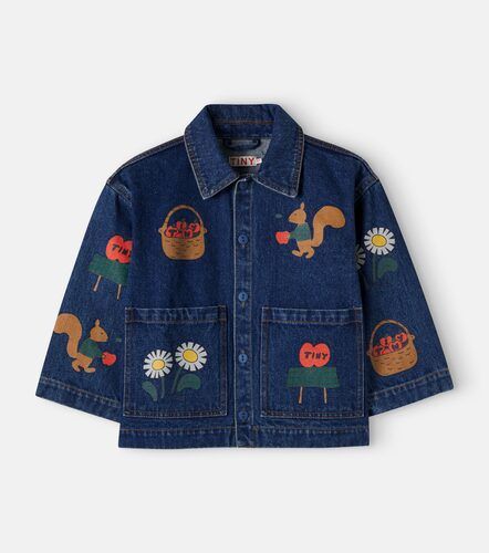 Chaqueta de denim estampada - Tinycottons - Modalova