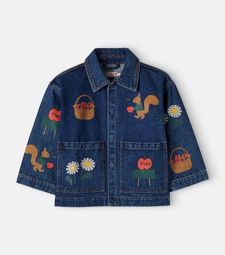 Chaqueta de denim estampada - Tinycottons - Modalova