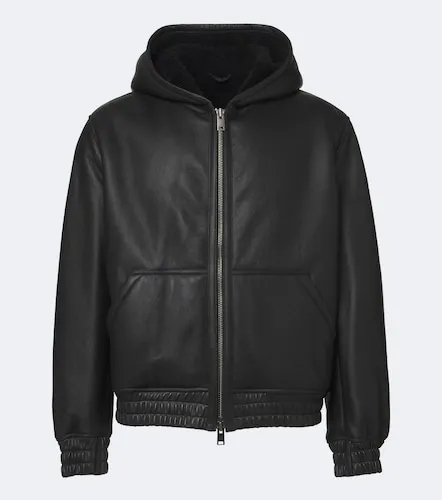 Arma Malen hooded leather jacket - Arma - Modalova