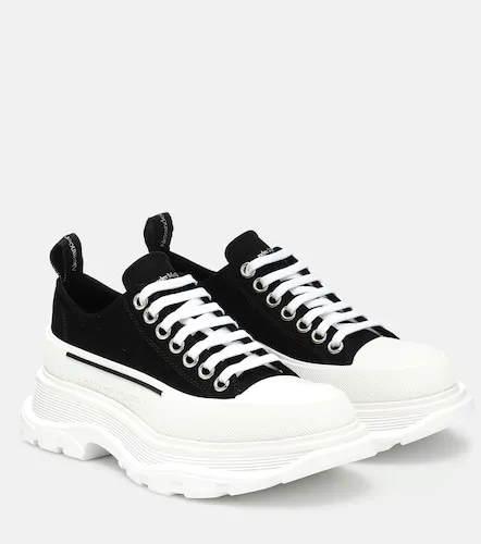 Tread Slick canvas platform sneakers - McQueen - Modalova