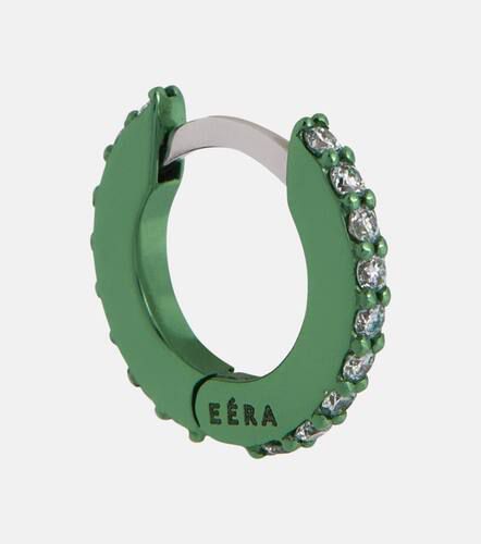 Eéra Orecchino a cerchio Mini EÉRA in oro bianco 18kt con diamanti - Eera - Modalova