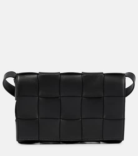 Cassette leather shoulder bag - Bottega Veneta - Modalova