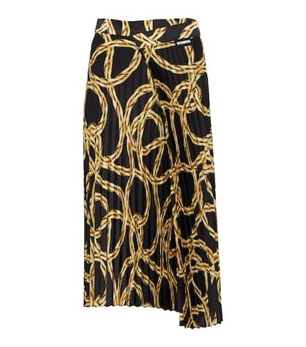 Printed pleated midi skirt - Vetements - Modalova