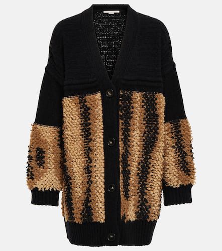 Jacquard wool-blend cardigan - Stella McCartney - Modalova