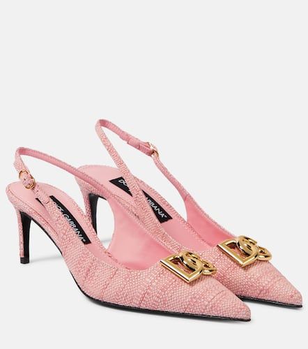 Logo slingback pumps - Dolce&Gabbana - Modalova