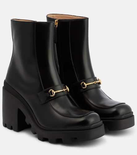 GUCCI Stanley embellished rubber rain boots