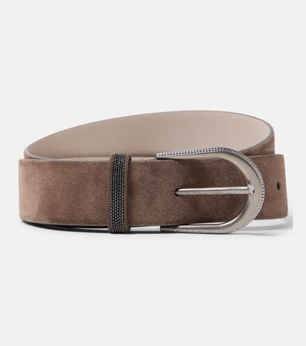 Monili suede belt - Brunello Cucinelli - Modalova