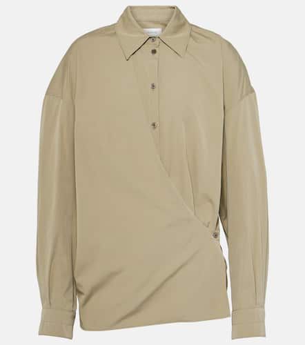 Asymmetric cotton and silk shirt - Lemaire - Modalova