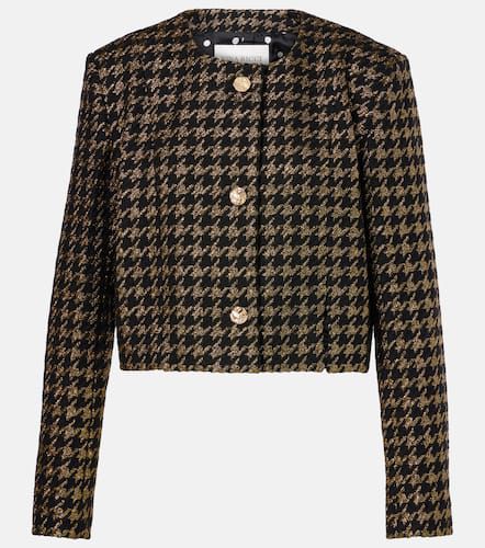 Houndstooth lamÃ© tweed jacket - Nina Ricci - Modalova