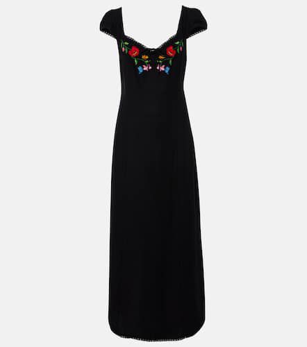 Rixo Tahlee embroidered midi dress - Rixo - Modalova