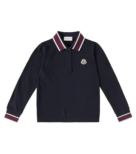 Moncler Enfant Cotton polo shirt - Moncler Enfant - Modalova